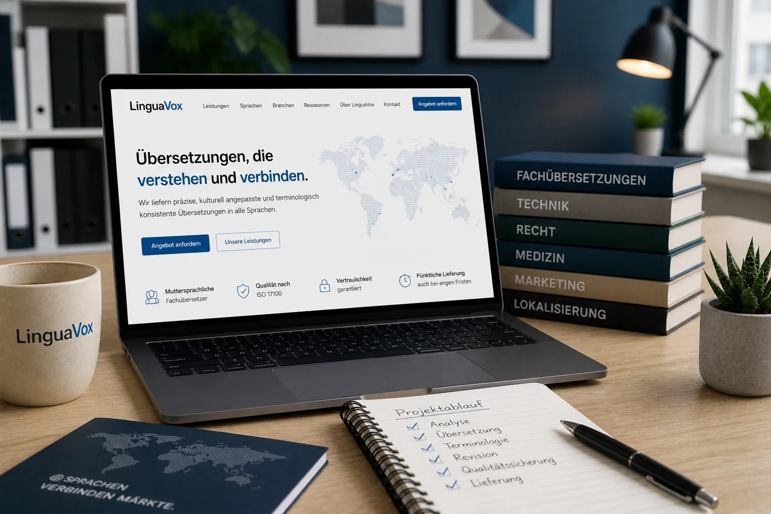 Website &Uuml;bersetzungen und Lokalisierung