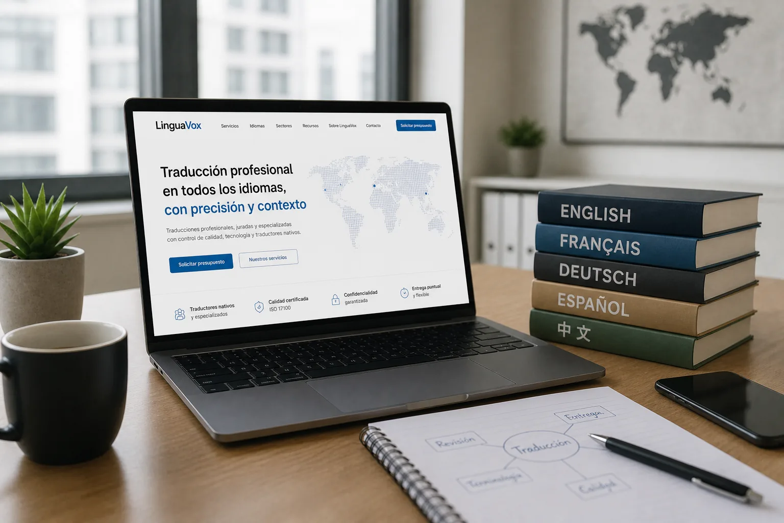 �bersetzungsagentur und Projektkoordination